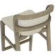 Arco 40.5 inch Greige / Santa Cruz Oatmeal Barstool